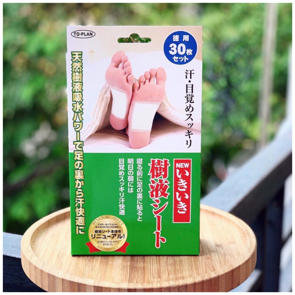Miếng dán thải độc chân Kenko Toplan Nhật Bản