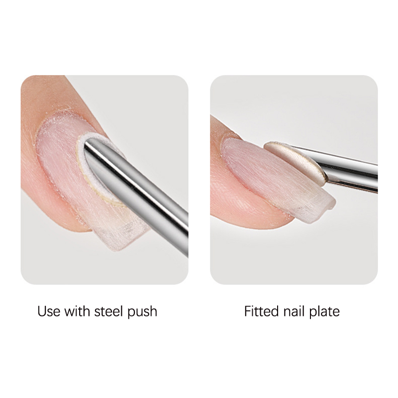 50Pcs 100/240 Nail Cuticle Pusher Self-adhesive Sand Flake Trimming Nails Pre Polishing Manicure Treatment Tool BOYUAN. 
