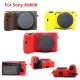 Silicone Armor Skin Case Camera Bag Body Cover Protector for Sony Alpha A6000 A6100 A6300 A6400 A6500 A6600 A5100 A5000 Cameras. 