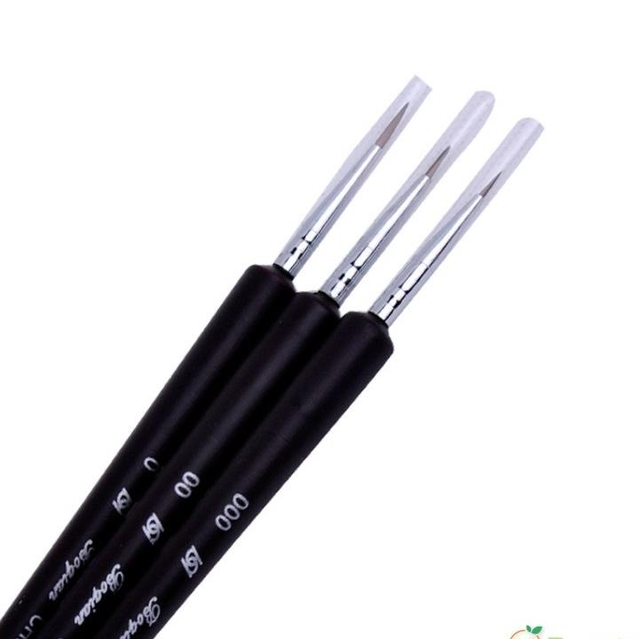 [HCM]Bộ 3 cọ vẽ nét nhỏ.