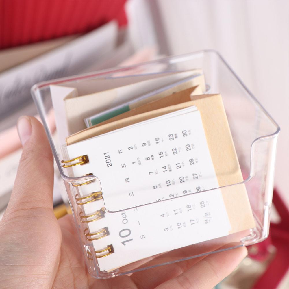 Chic Acrylic Note Holder Efficient Waterproof Clear Note Box ...