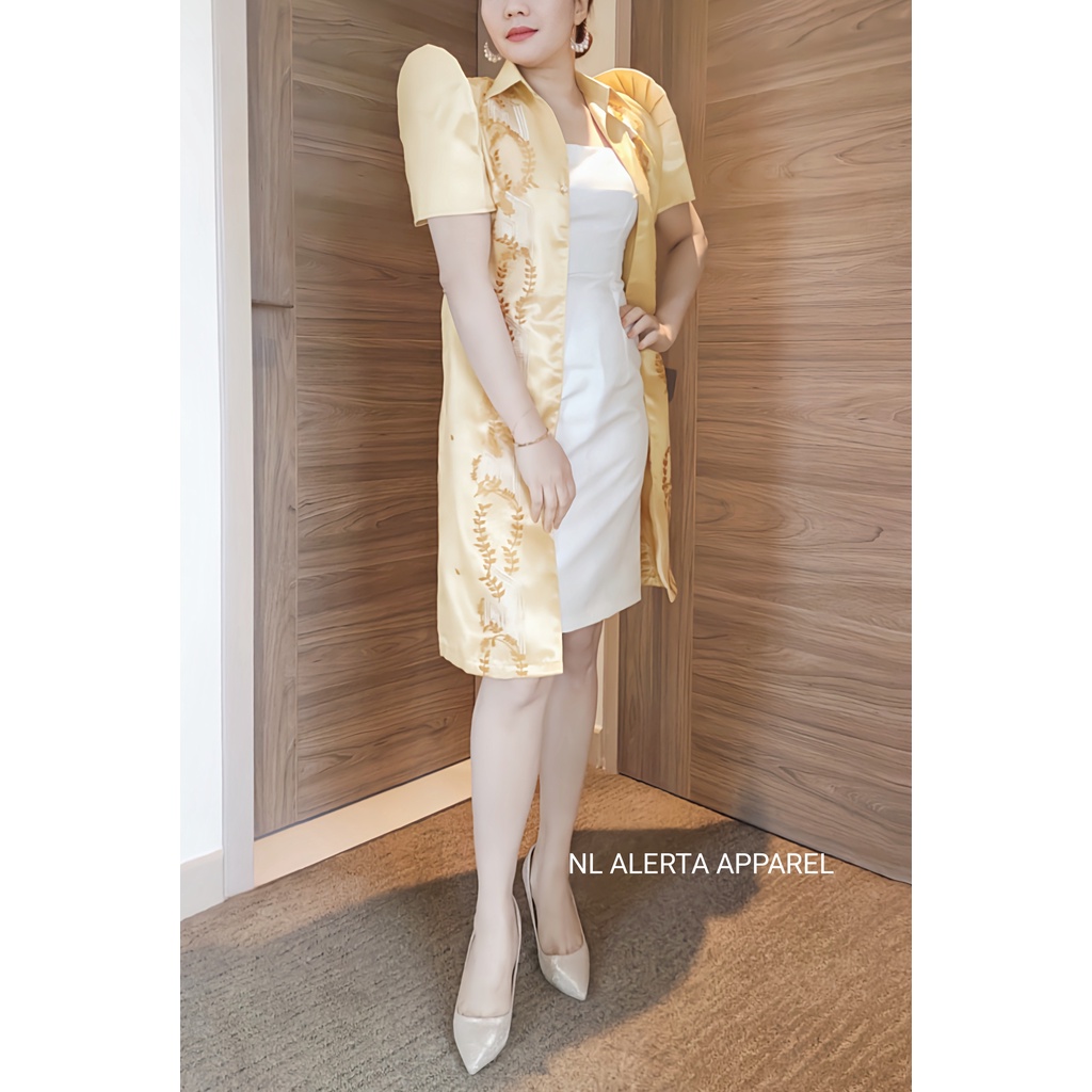 modern filipiniana blazer dress Shop Modern Filipiniana at Kultura Filipino