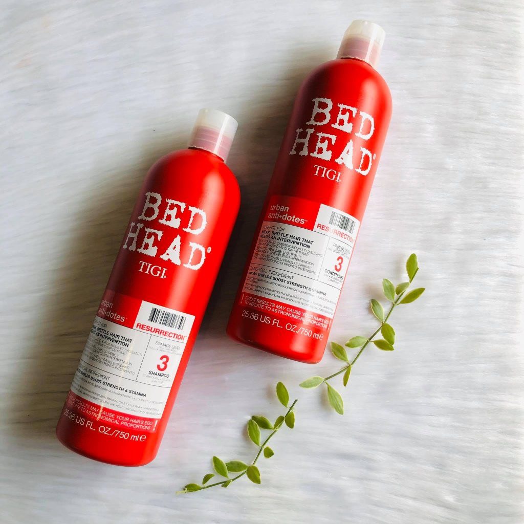 Cặp gội xả Tigi Bed Head đỏ, tím 750ml/chai