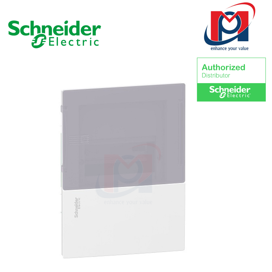 Mip22106t - tủ điện nhựa âm tường cửa mờ 6 module - schneider