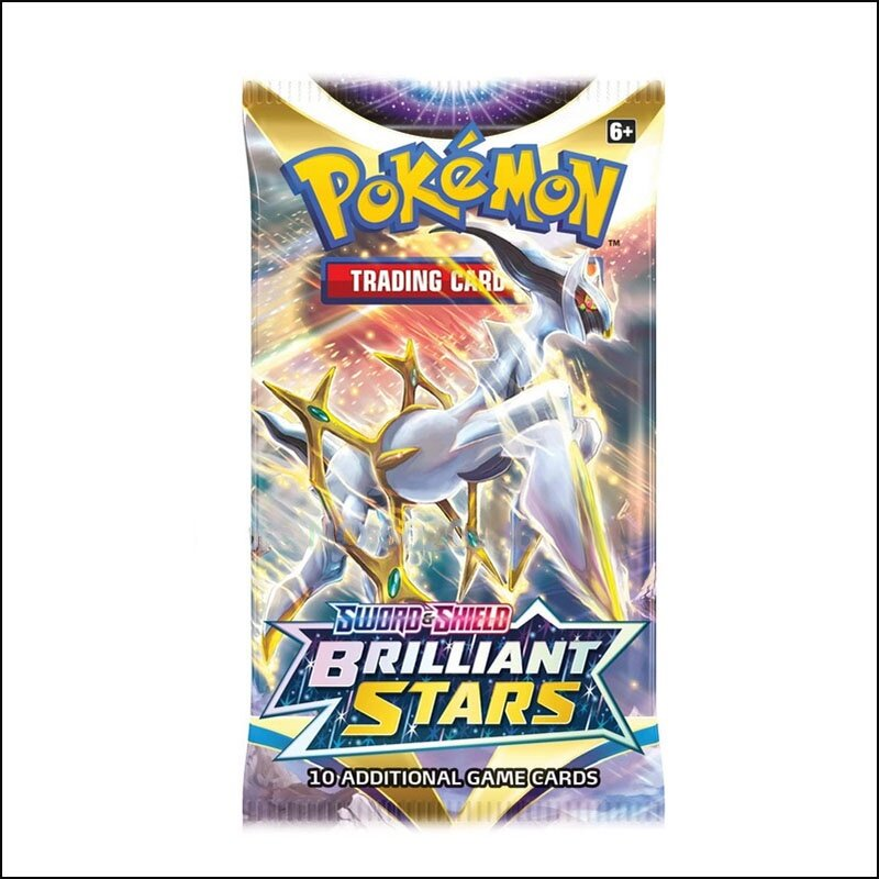 English Version Pokemon Trading Card Booster Box Collectible 25 Cards Set - A1000. 