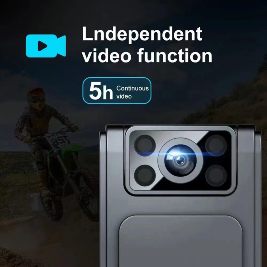 1pc L8 Body Camera Mini Digital HD Camera Mini Camera M-agnetic Motion Snapshot Loop Recording Camera Video Camera