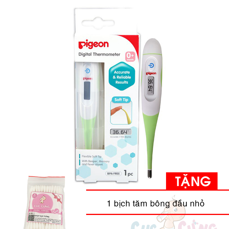 Nhiệt kế điện tử Pigeon - DIGITAL THEMOMETER - K800 (kèm nhiều quà tặng)