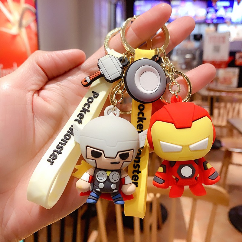 Móc khóa siêu anh hùng Marvel biệt đội Avengers - mixline