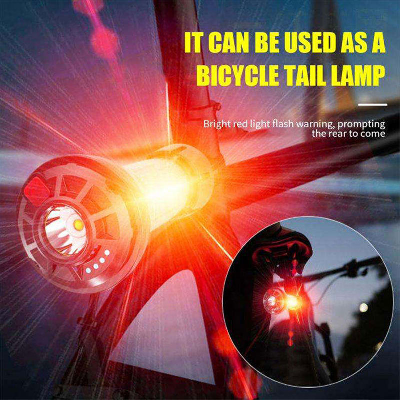 Outdoor lighthouse multifunctional camping light LED light camp atmosphere portable emergency flashlight