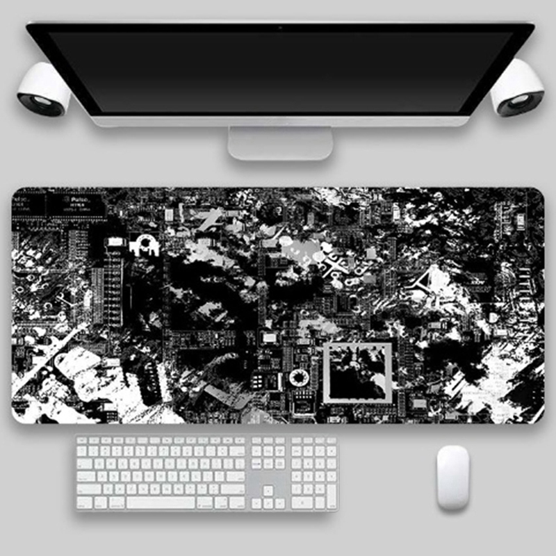 (C G K Gaming Mouse Pad Computer Anime Mousepad Office Soft Gaming Laptop Mouse Mats