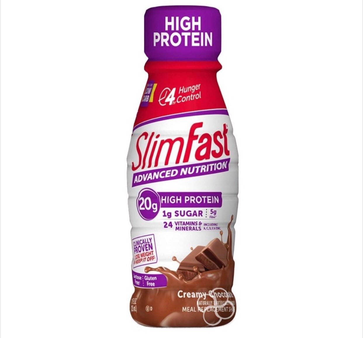 SlimFast Advanced Nutrition Creamy Chocolate Shake 325mL | Lazada PH