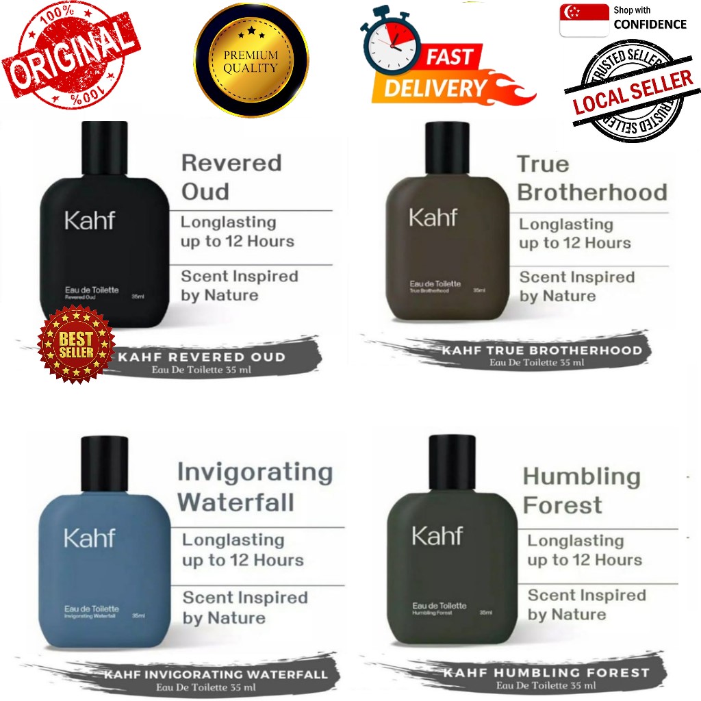SINGAPORE SELLER] ORIGINAL KAHF Perfume inspired by nature