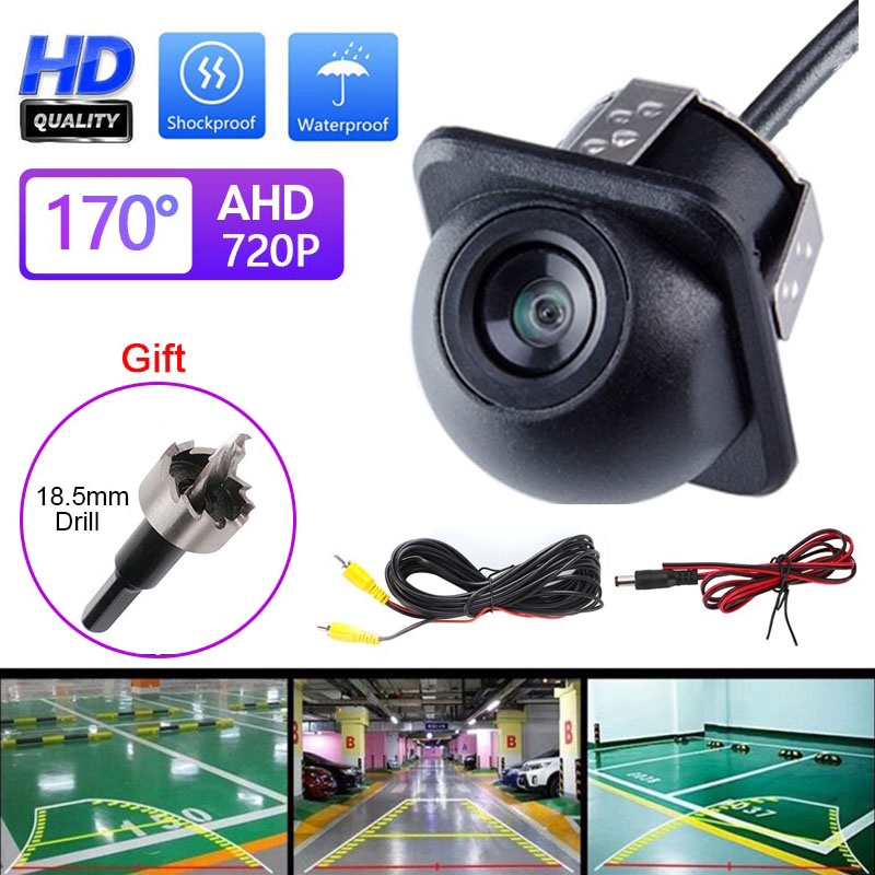 AHD 720P 25fps Car Rear View Reverse Parking Camera Starlight Night Vision Vehicle Backup Cam