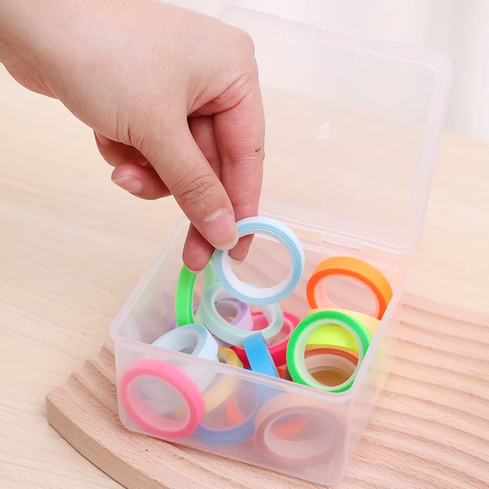 Rõ ràng Hộp đựng có nắp lưu trữ cho đồ trang sức văn phòng phẩm Mũ nón hình chữ nhật Nhựa Bộ sưu tập trường hợp đa năng hộp đồ sắp xếp gia dụng