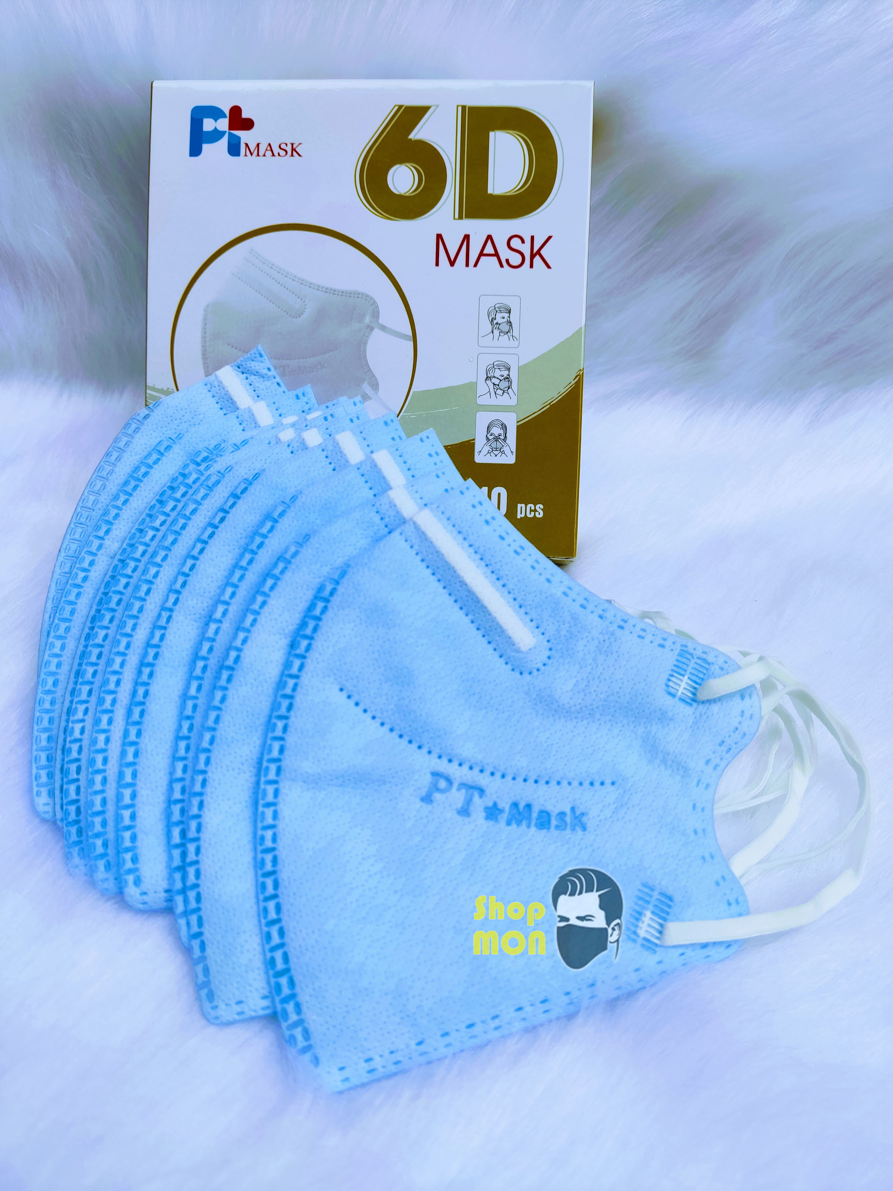1 Thùng KHẨU TRANG 6D MASK PT 500 CÁI