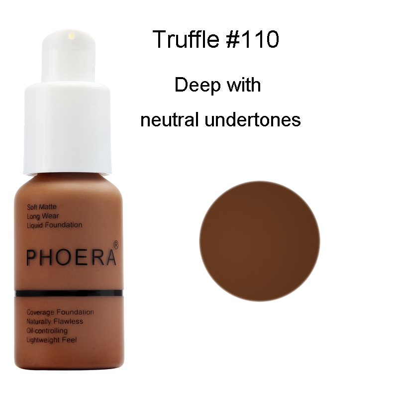 AAbeauty PHOERA Foundation Matte Waterproof Liquid Foundation Concealer Brighten Moisturizer