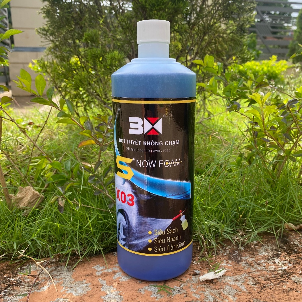 NƯỚC RỬA XE BỌT TUYẾT KHÔNG CHẠM X03
