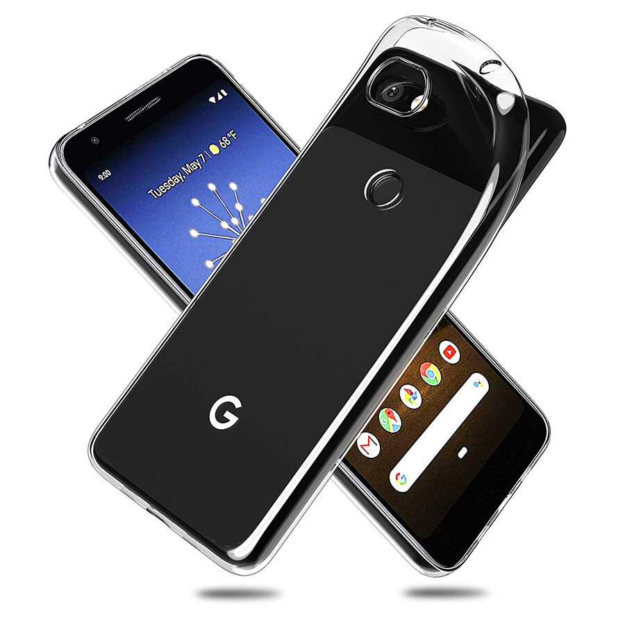 Ốp Silicon dẻo Google Pixel 2 XL (trong suốt)
