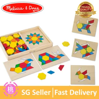 melissa and doug pattern blocks and boards