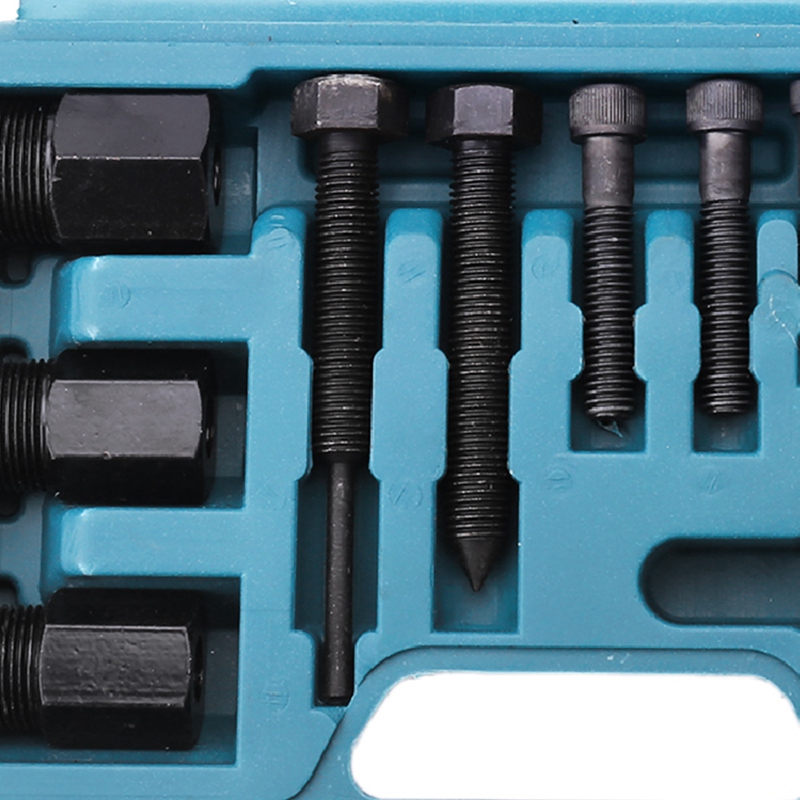 14 Pieces A/C Compressor Clutch Remover A/C Puller Installer Air Conditioning Tools Kit Car Repair Kit