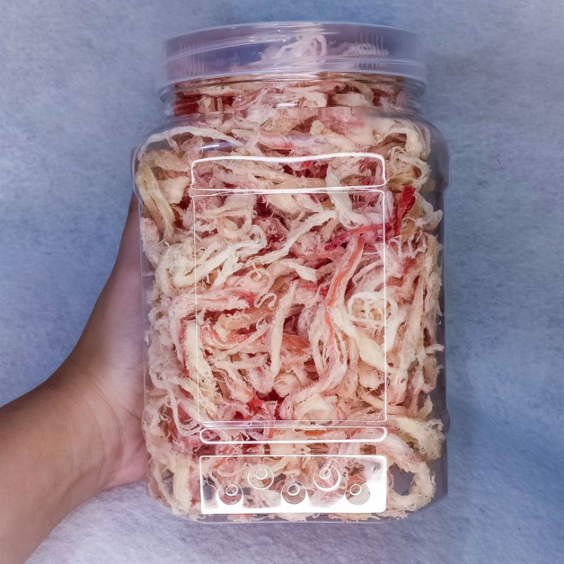 Mực Sợi Hấp Nước Dừa Hộp 500GR - Hàng lᴏại 1