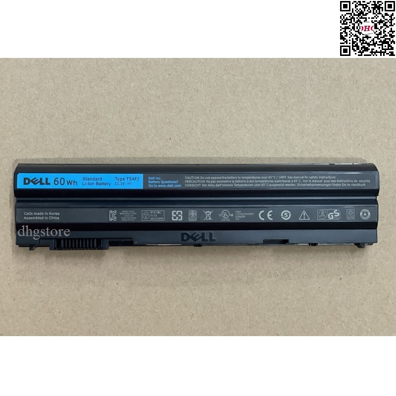 Laptop Battery for Dell Latitude E5420 E5420 E5430 E5520 E5530 E6420 E6420 E6430 E6440 E6520 E6530, inpiron 5420 5520 5720 7420 7520 7720, Vostro 3460 3560, Audi A4 A5 S5 battery Zin