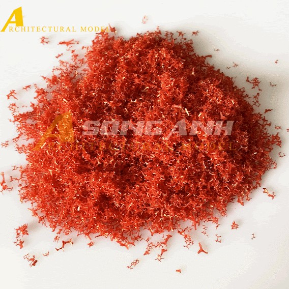 Bột xốp làm cây/thảm cỏ mô hình ( 1 bịch 50 gram )