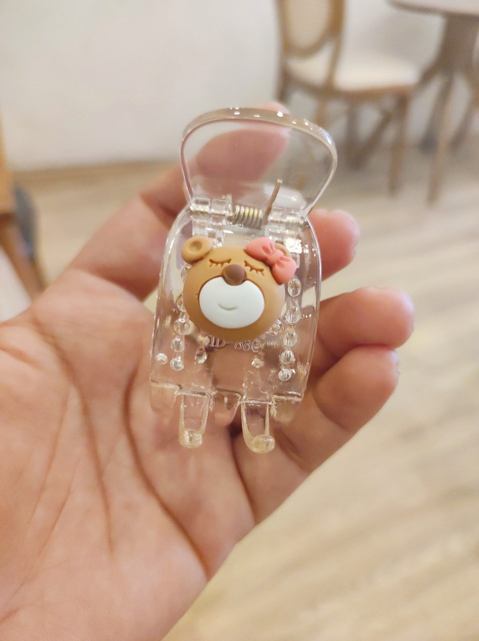 Kẹp càng cua hình gấu cute