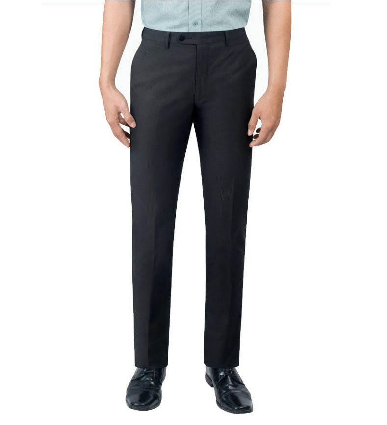 Quần tây đen VIệt Tiến không ly (size 73-103)