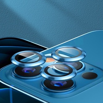 Kính Cường Lực Camera Lens Mipow Kingbull Alumium iPhone 13 Pro Max / 13 Pro / 12 Pro Max / 12 Pro