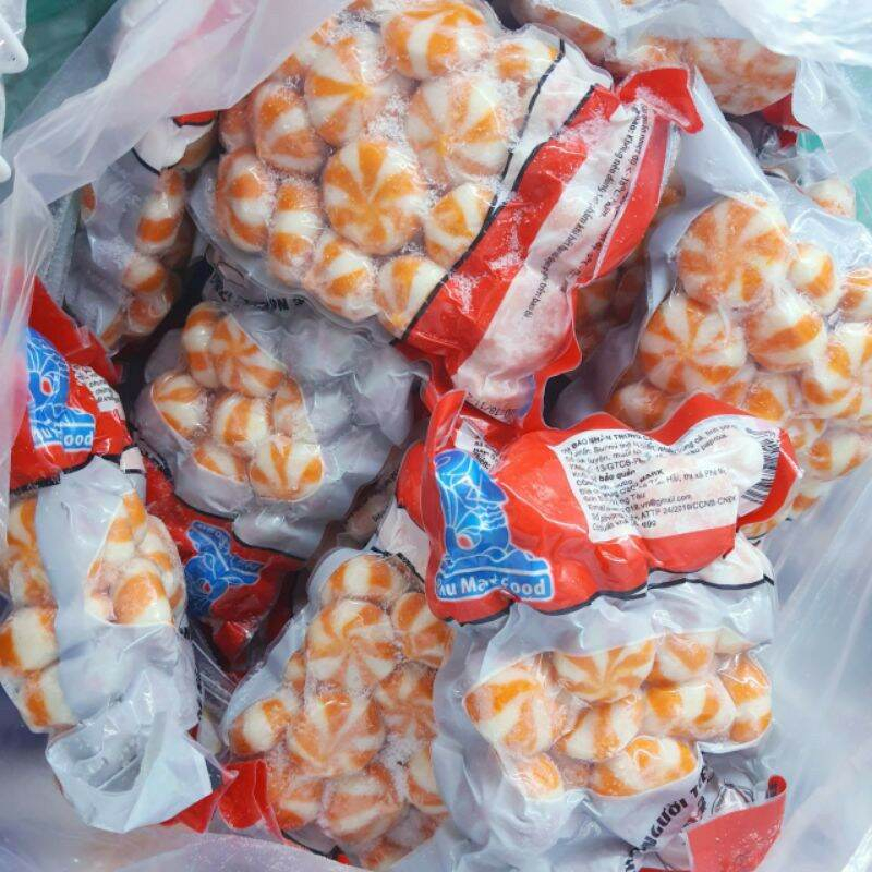 Cá viên nhân trứng cá Phú Mark 450g ( Giao Hoả tốc HCM 2H)