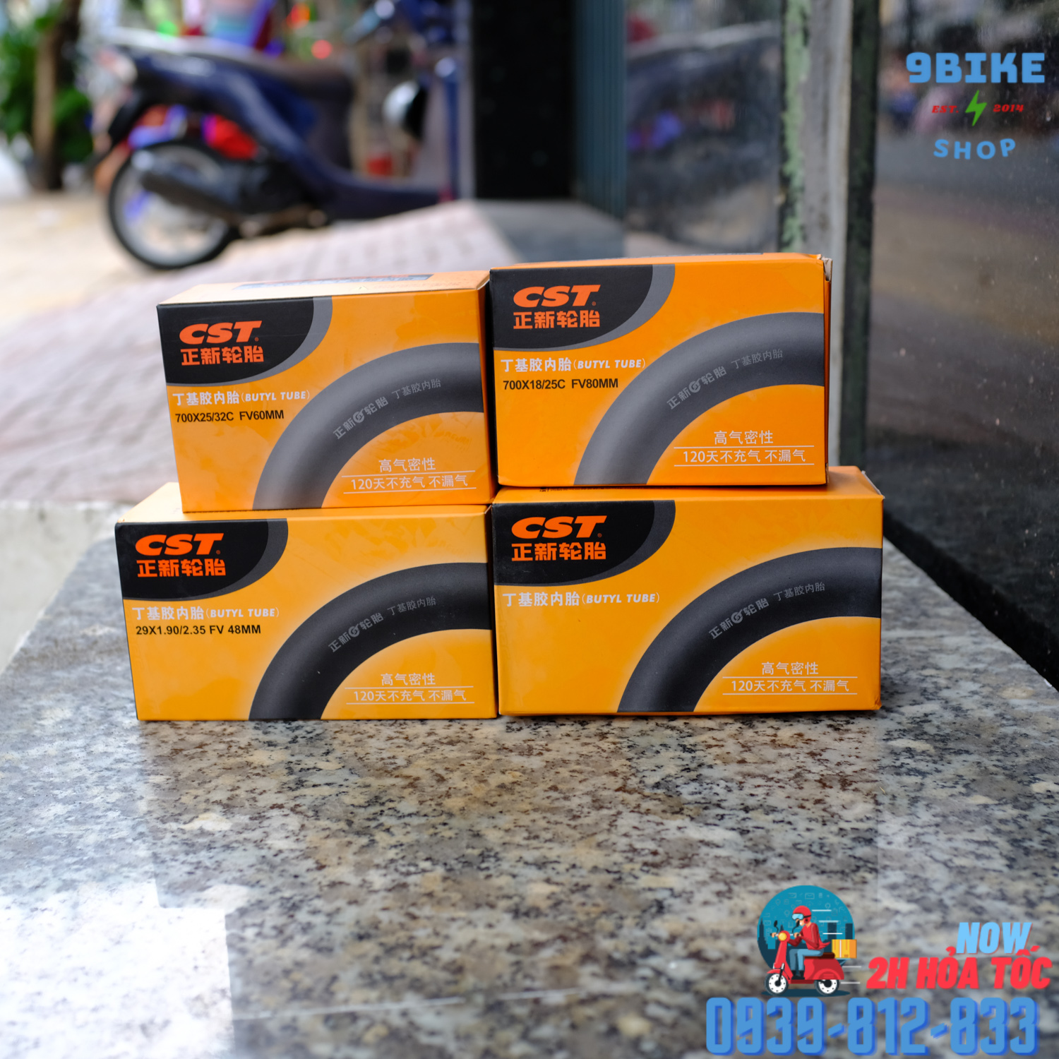 Ruột xăm xe đạp thể thao 700c 27,5 29 inch CST