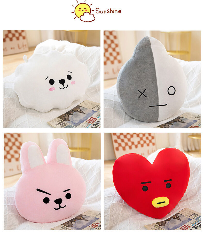 Cartoon throw pillow plush cushion cute throw pillow