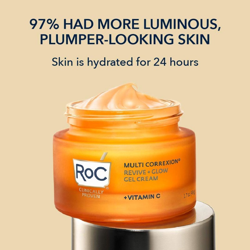 Kem Dưỡng Sáng Da Roc Multi Correxion Revive + Glow Vitamin C (48G)