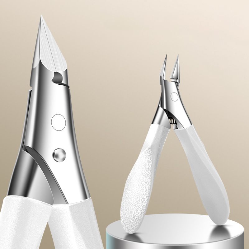 Nails Sharp Reducer Super Sharp Nail Clipper Stainless Steel Toenail Cutters Pedicure ...