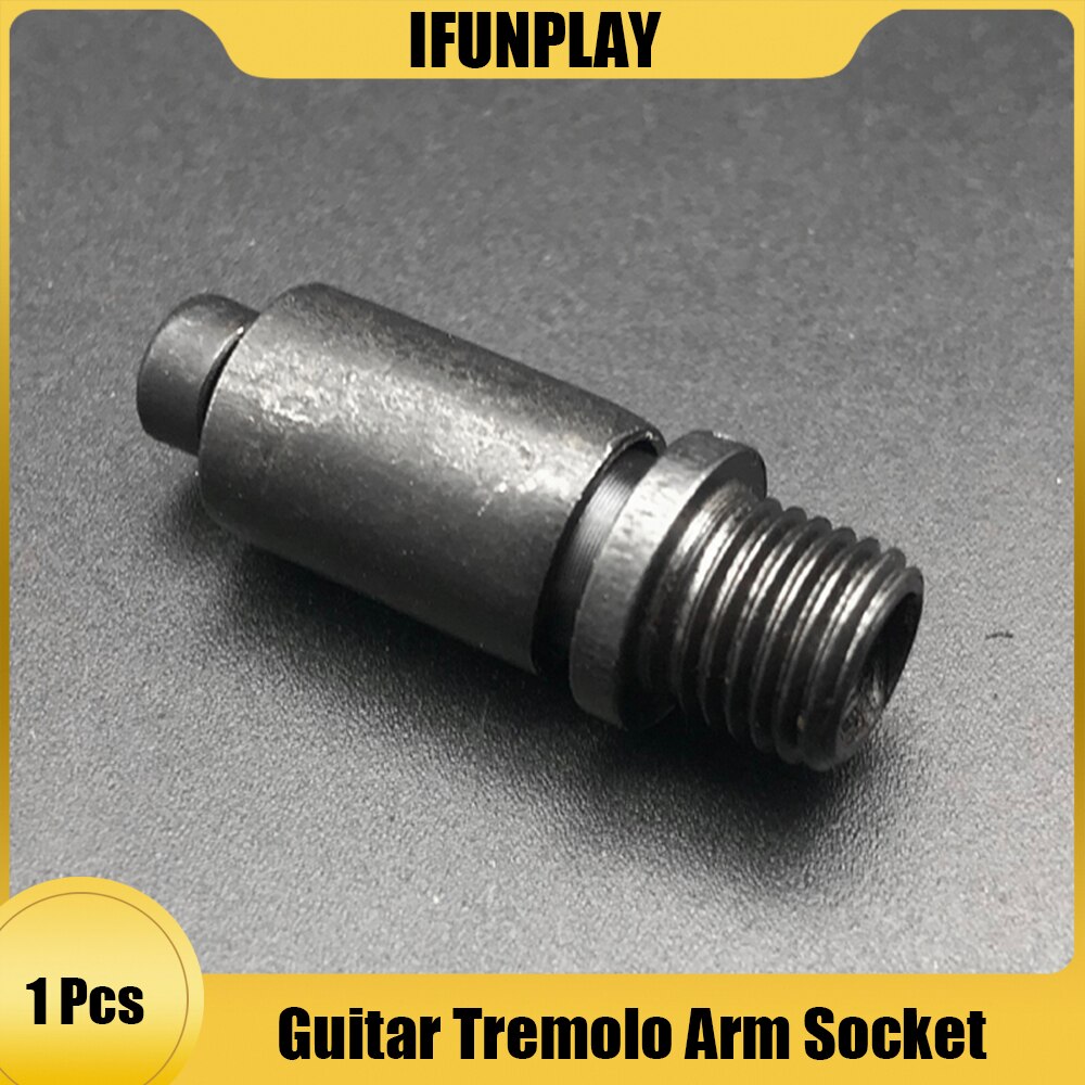 Electric Guitar Double Bridge Tremolo Arm Socket M9 Whammy Bar Jack For Tremolo Bridge Parts Black