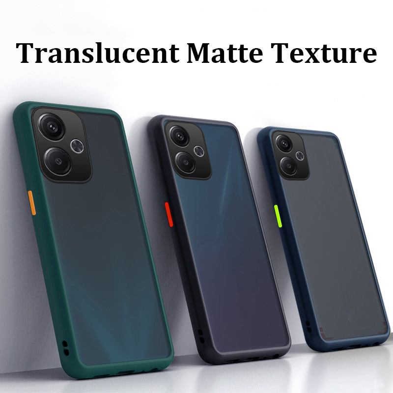 For%20Xiaomi%20Poco%20M6%20Case%20Shockproof%20Scrub%20Matte%20Transparent%20Soft%20edge%20Silicone%20Frame%20Hard%20Clear%20For%20Xiaomi%20Poco%20M6%204G%20Back%20Cover%20Phone%20Cases%20-%20Image%202