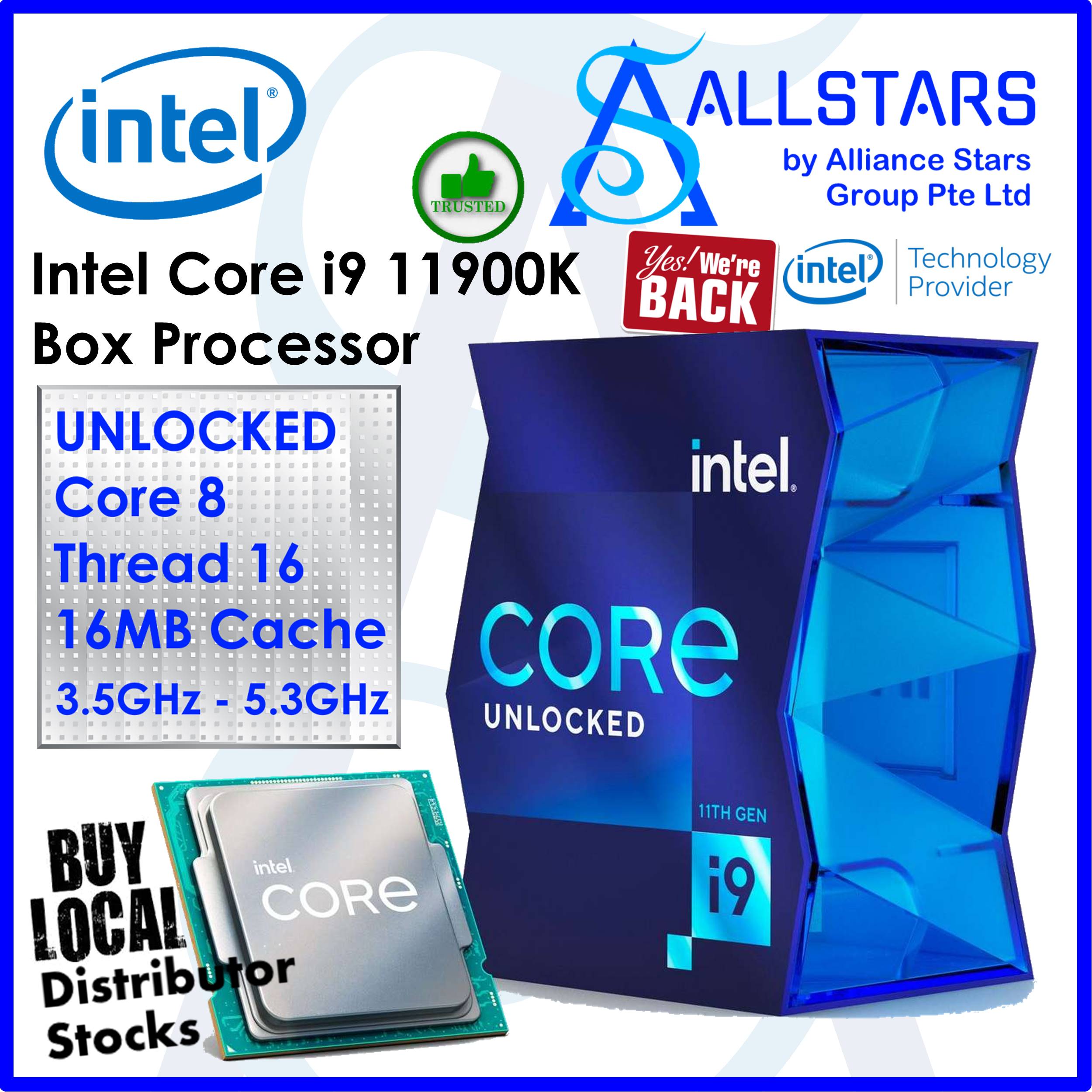 (ALLSTARS : We are Back / DIY CPU PROMO) Intel Core i9 11900K / Intel ...