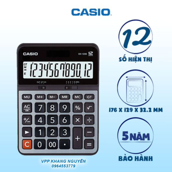 Máy tính casio dx-120b