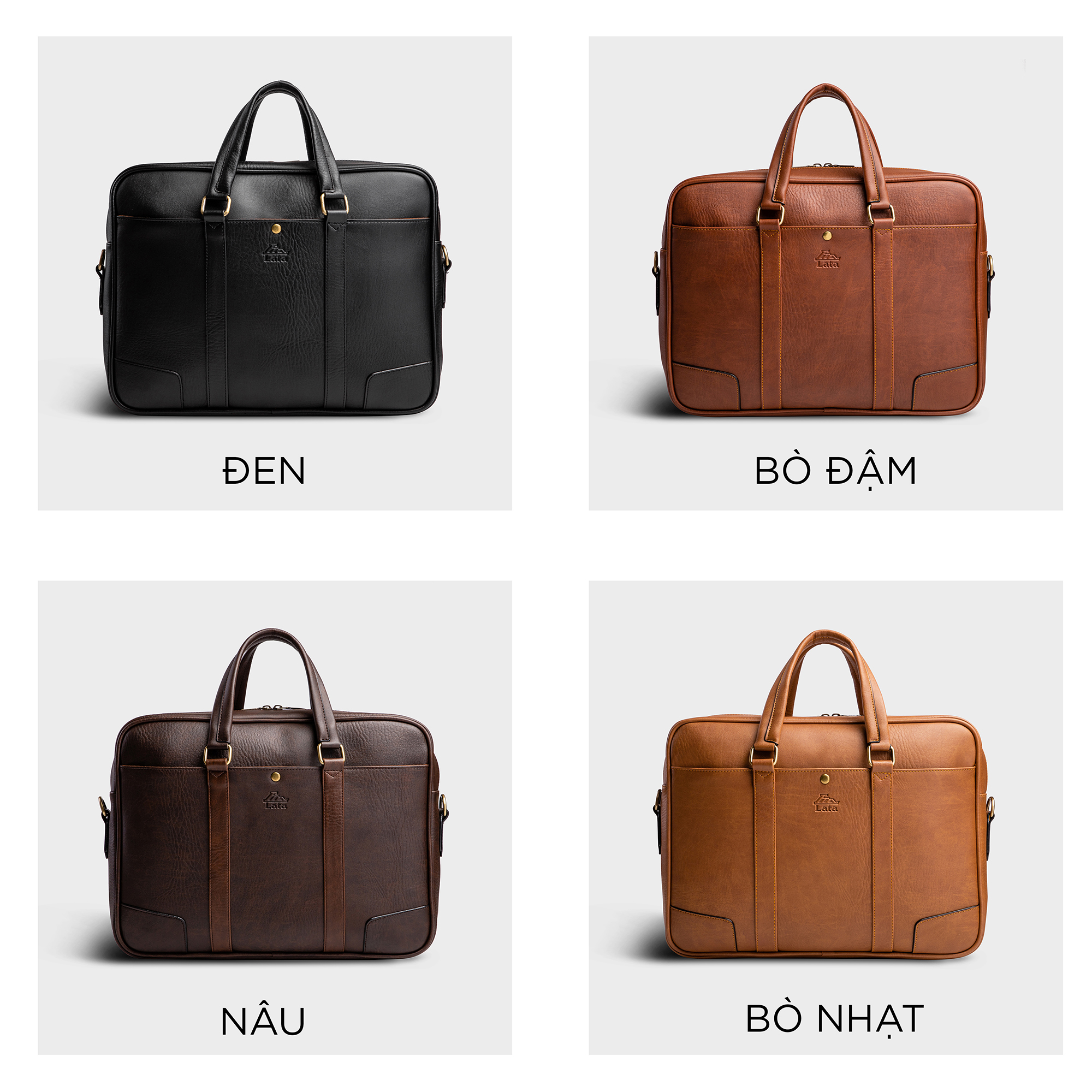 Lata Office Briefcase (Basic Men's Fashion - Leather Briefcase Ca31)