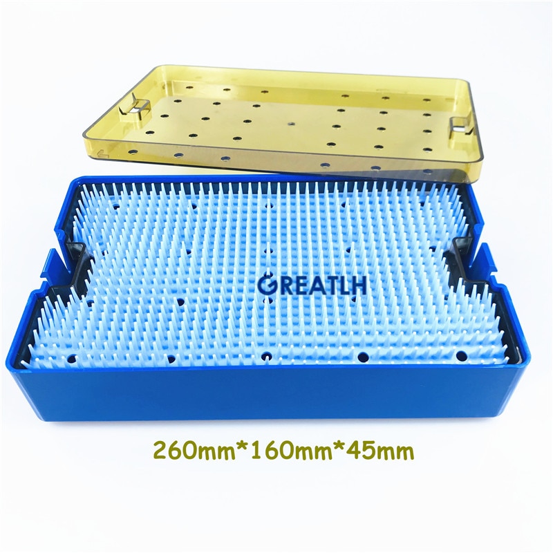 Sterilization Tray Disinfection Case Autoclavable Box For Holding