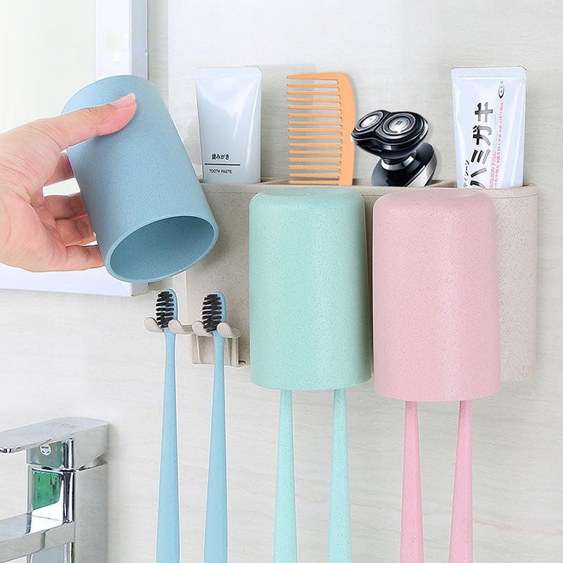 Dụng cụ để kem đánh răng kèm 3ly ECOCO cao cấp E1615