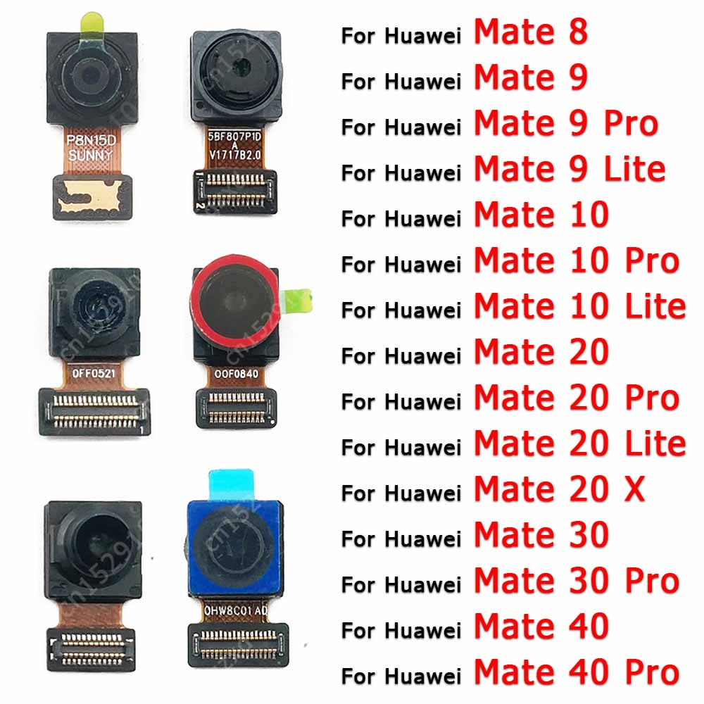 Camera trước chính hãng cho Huawei Mate 8 9 10 20 Lite 30 Pro Selfie mặt trước phụ tùng thay thế mô-đun máy ảnh