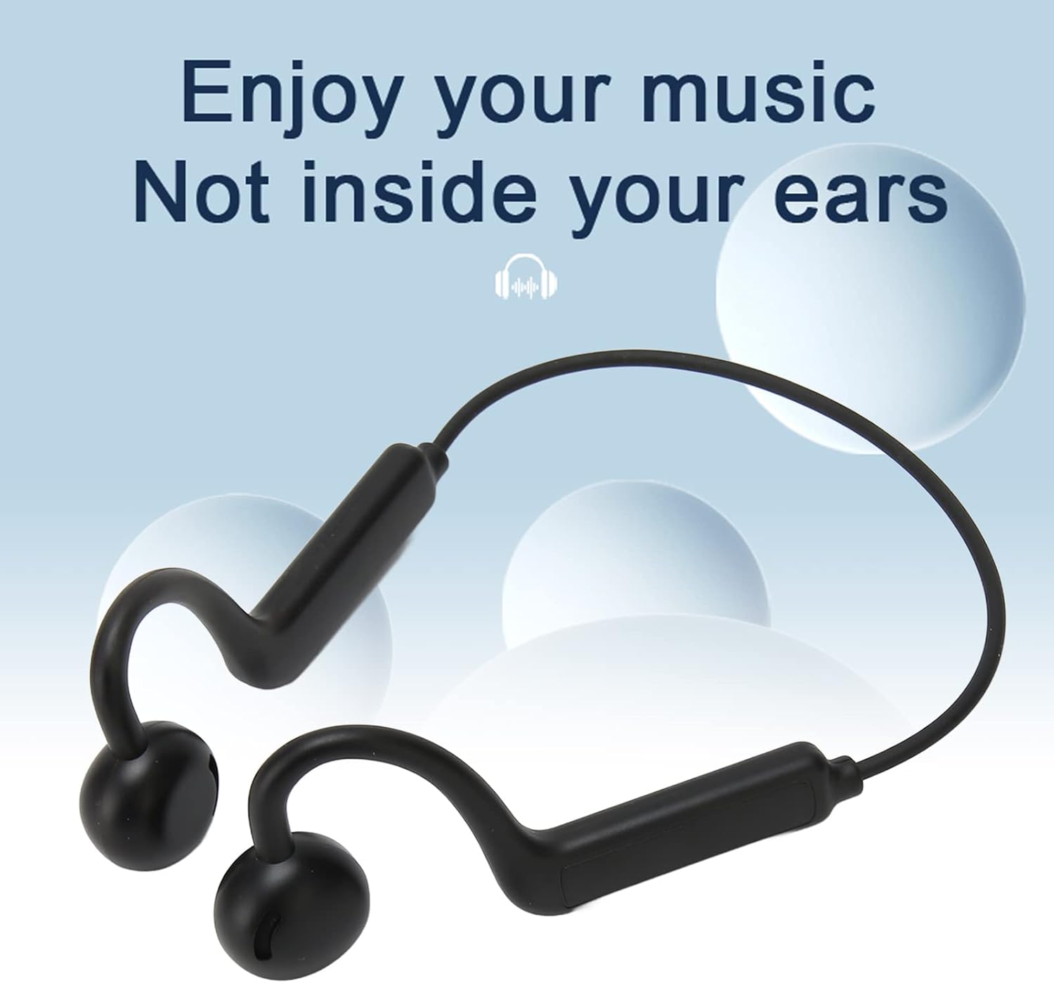 KS19 Bone Conductive Bluetooth Headset Wireless Neckband