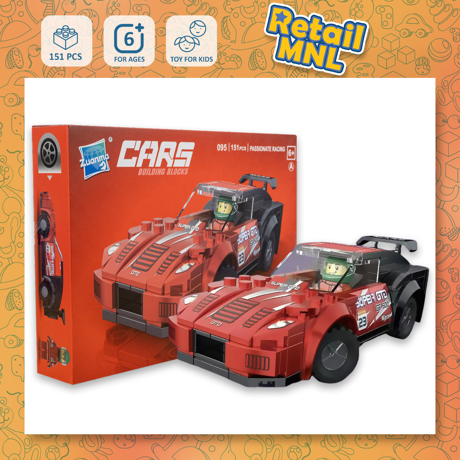 Lego City Racing Cars Building Set 60256 Retailmnl Assembly Blocks