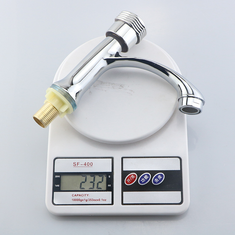 SingleLady Zinc alloy single cooling basin faucet table basin washbasin single cooling faucet Household 4 points basin faucet bathroom faucet kitchen faucet
