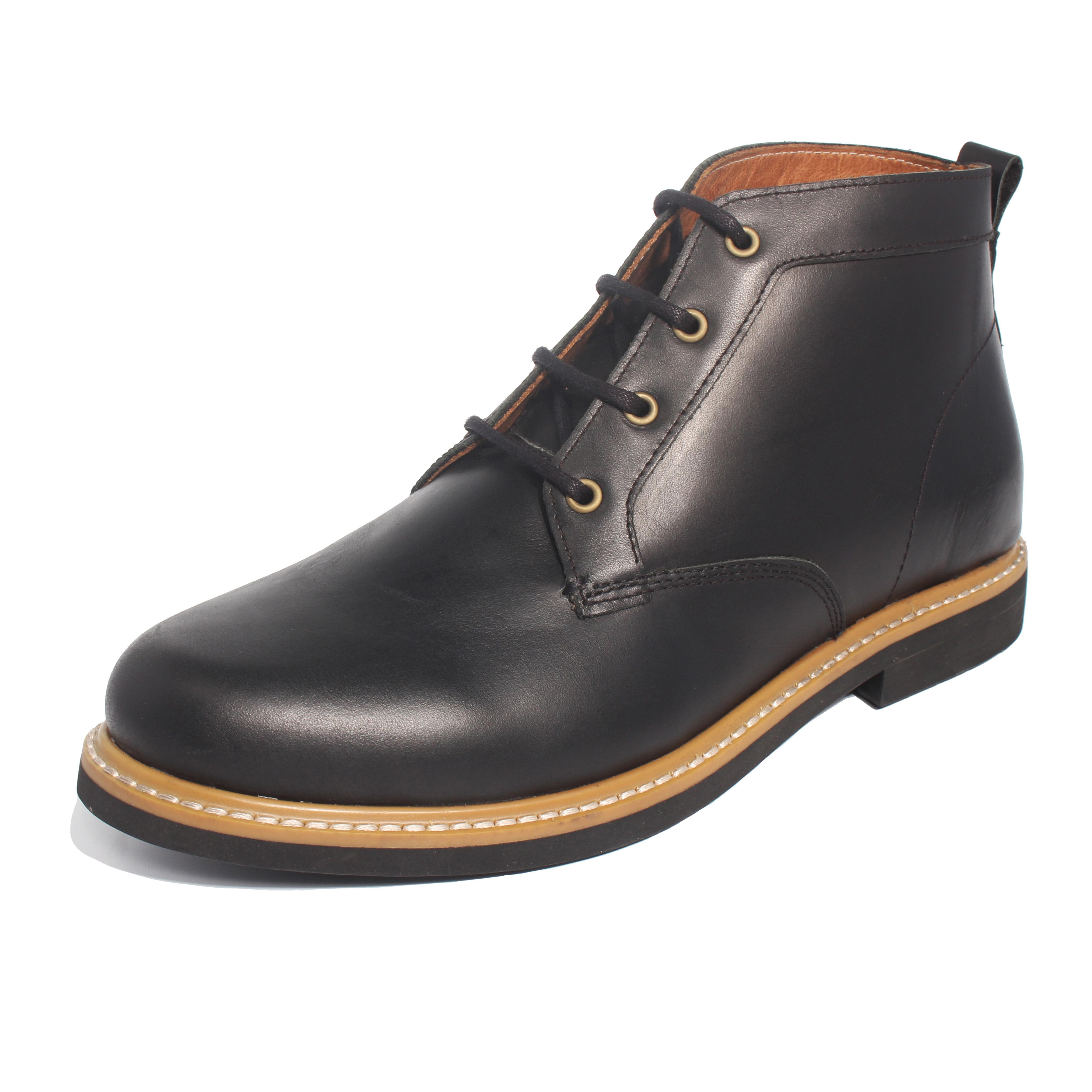 Giày Bốt Nam Banuli Da Bê Italian Chuckka Boots  B3CK1 (Da Itali Mềm Dẻo, Đế Kháng Trượt, Bảo Hành Trọn Đời)