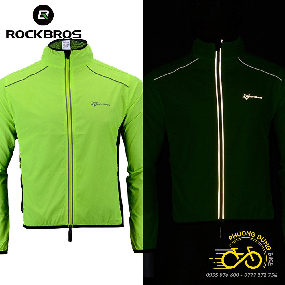 Áo khoác gió đi xe đạp ROCKBROS