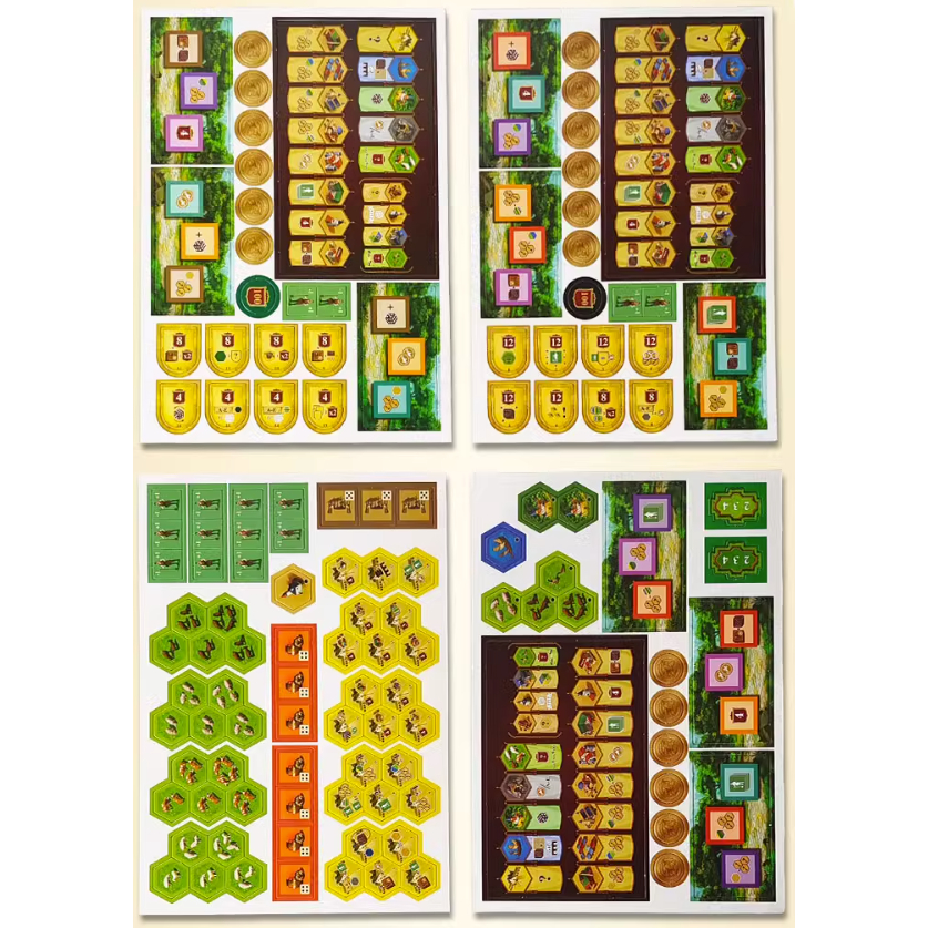 Boardgame Burgundy bản mới + mở rộng