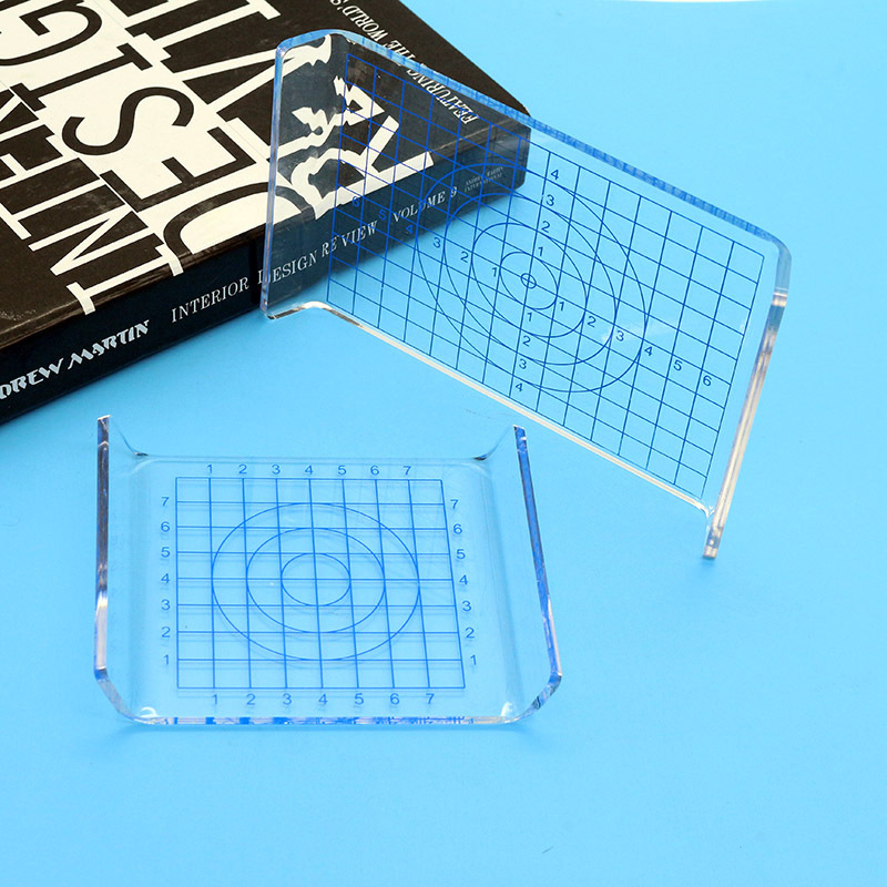 1Pcs Polymer Clay Tools Clay Diy Tool Clear Acrylic Sheet Clay Roller Backing Board Grid For Pottery Plasticine Shaping. 